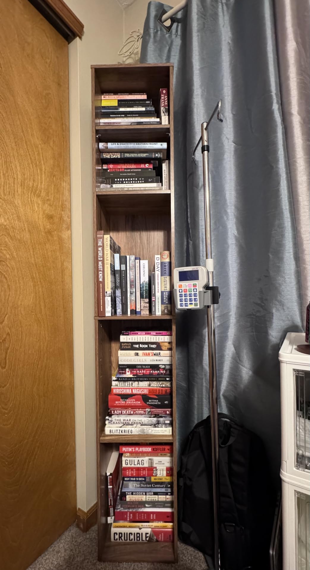 IRONCK Bookshelves and Bookcases Floor Standing 8 Tiers Display Storage Shelves 71 in Tall Bookcase Easy to Match for Living Room, Office, Study, Bedroom customer photo 1