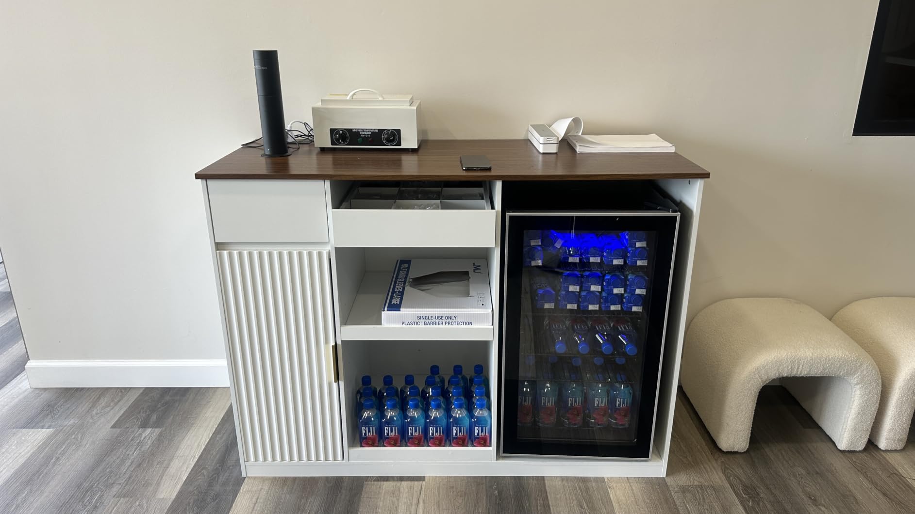 Electactic Mini Fridge 130 Can Beverage Refrigerator Cooler, 3.2 Cu.Ft Drink Fridge for Soda Wine Beer, Digital Temperature Control Cooler for Home, Dorm, Bar customer photo 2