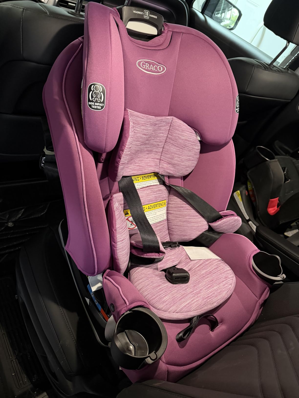 Graco Slimfit 3-in-1 Convertible Car Seat, Space Saving Design, Forward & Rear-Facing, Highback Booster Option - Sydney customer photo 2