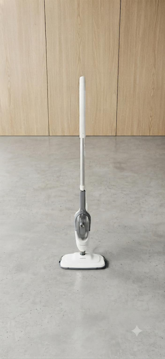 Steam Mop - All-in-one Powerful Handheld Steam Cleaner Detachable Floor Steamer with 11 Accessories, MultiPurpose Steamer for Hardwood Floors, Clothes,Windows,Tiles,Carpet, Whole Home Use(Grey) customer photo 1