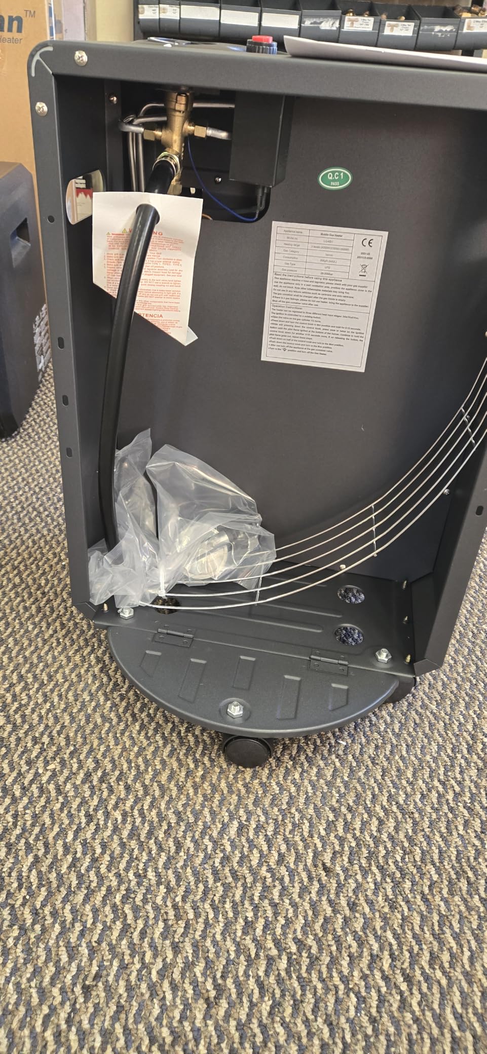 OKF Propane Heater, 6000 to 18000 BTU 3 Modes Indoor Propane Heaters with ODS & Tip-over Protection, Heat up to 450 Sq.Ft customer photo 2