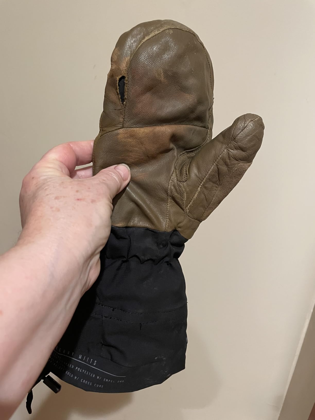 Black Diamond Men's Mercury Ski/Snow Mitts, Waterproof BD.Dry, Insulated customer photo 2