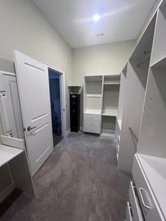 Aheaplus Corner Closet System With Shelves, 34'' Organizer With Hanging Rods, Wood Walk-in for Small Space, Freestanding Tower, L Shaped Garment Rack, White customer photo 2