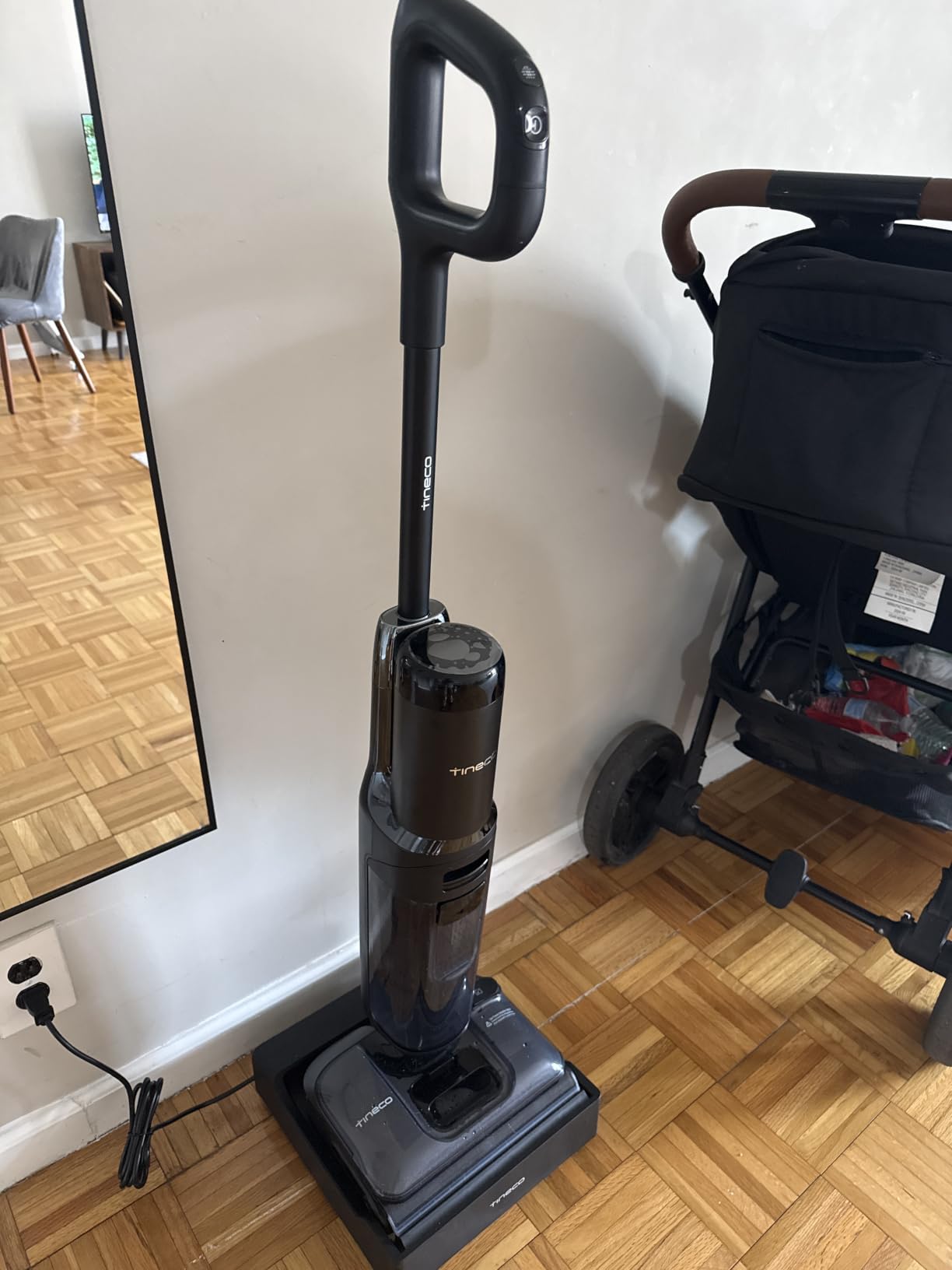 Tineco Floor ONE S7 Stretch Ultra Cordless Wet Dry Vacuum Cleaner, 180° Lay-Flat Anti-Tangle Design, 50 Minutes Runtime, 185℉ Flashdry Self-Cleaning, Dual-Sided Edge Cleaning Floor Cleaner customer photo 1