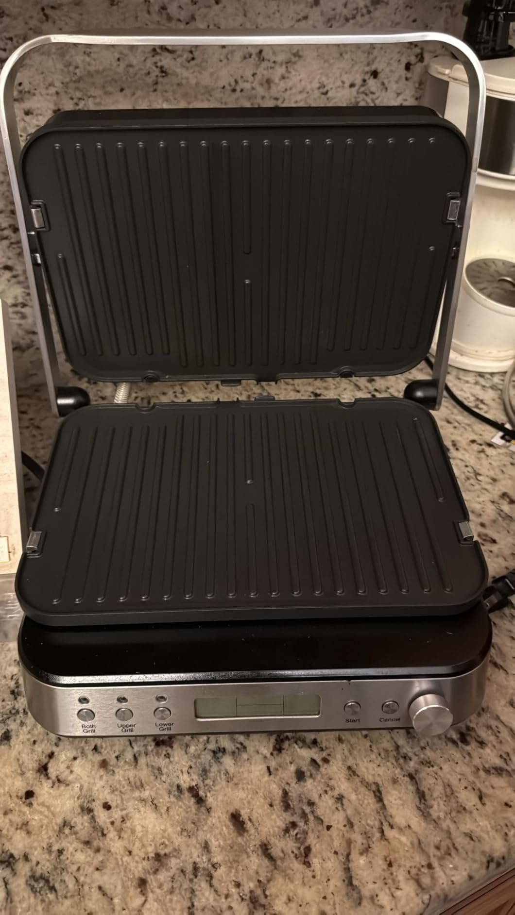 CATTLEMAN Panini Press Grill Sandwich Maker with Removable Plates, 1600W, 6 in 1 Indoor Grill with Meat Thermometer, Electric Contact Grills for Kitchen, Stainless Steel customer photo 2