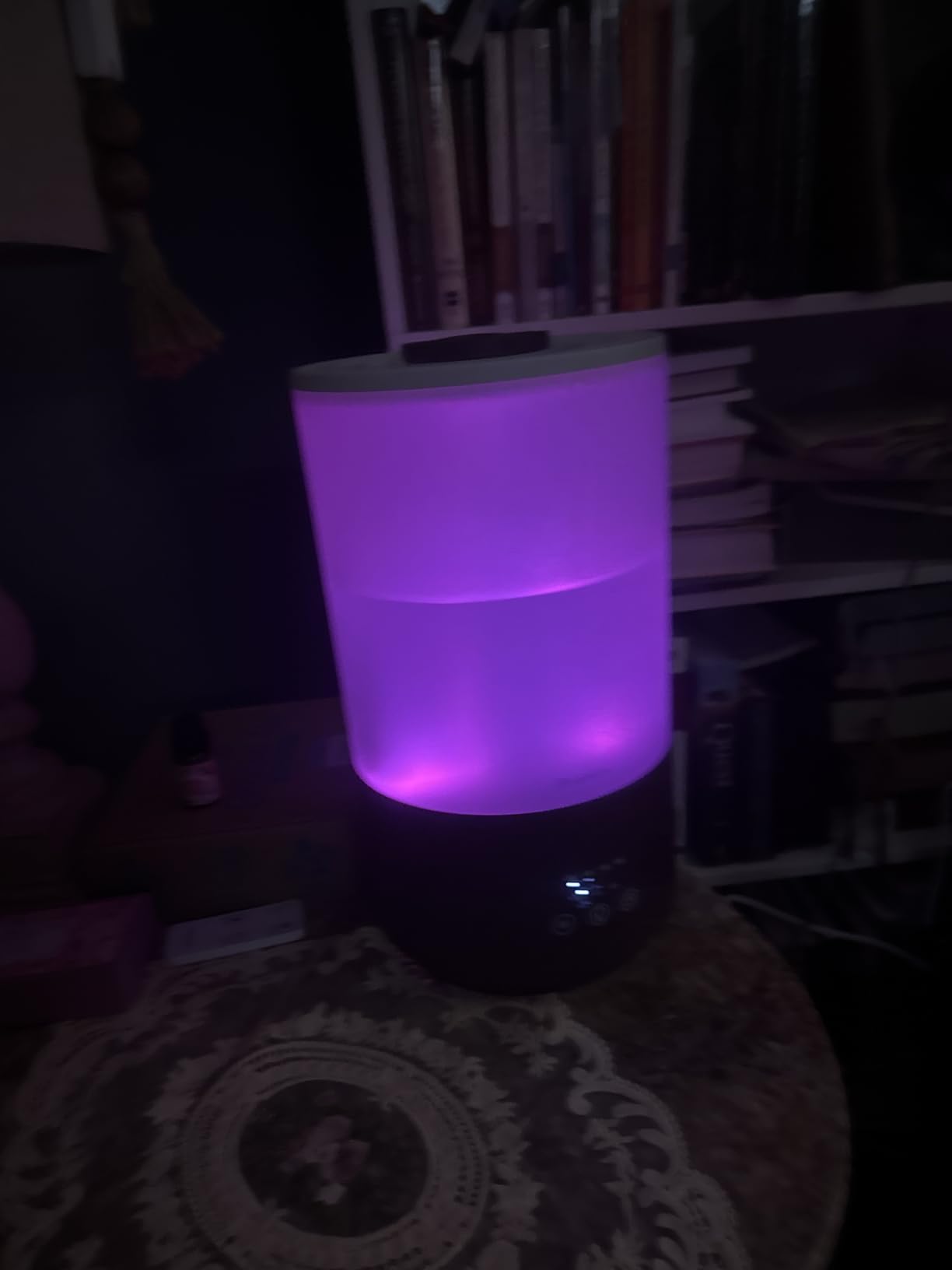 BlueHills Premium 5000 ML XL Essential Oil Diffuser Humidifier Large Room Huge Coverage Area 5 Liter Big Capacity High Mist Output 100 Hours Long Run Time Aroma Diffuser White G501 customer photo 1