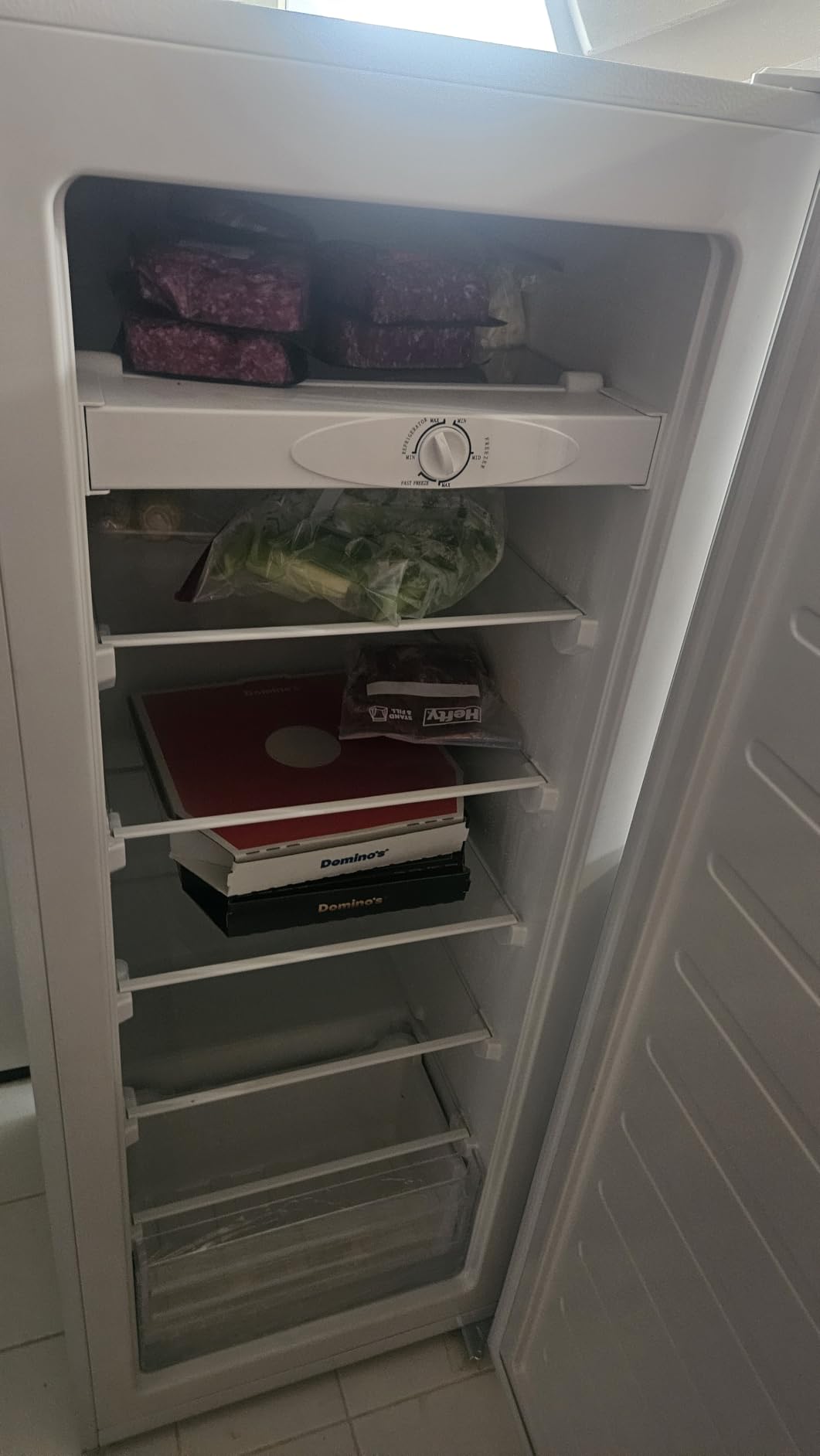 BANGSON Upright Freezer, 7.0 Cu.ft Stand Up Freezer, Convertible Upright Freezer/Refrigerator, Single Door for Kitchen,Garage, Office, Apartment, Silver customer photo 1