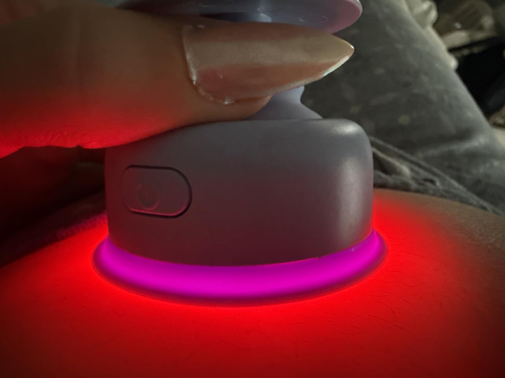 Solawave Bye Acne | Blue & Red Light Therapy Device for Face & Body | LED Face Wand Reduces Appearance of Redness, Pimples, Zits, & Blemishes | Calms Inflammation | 3-Min Treatment customer photo 1