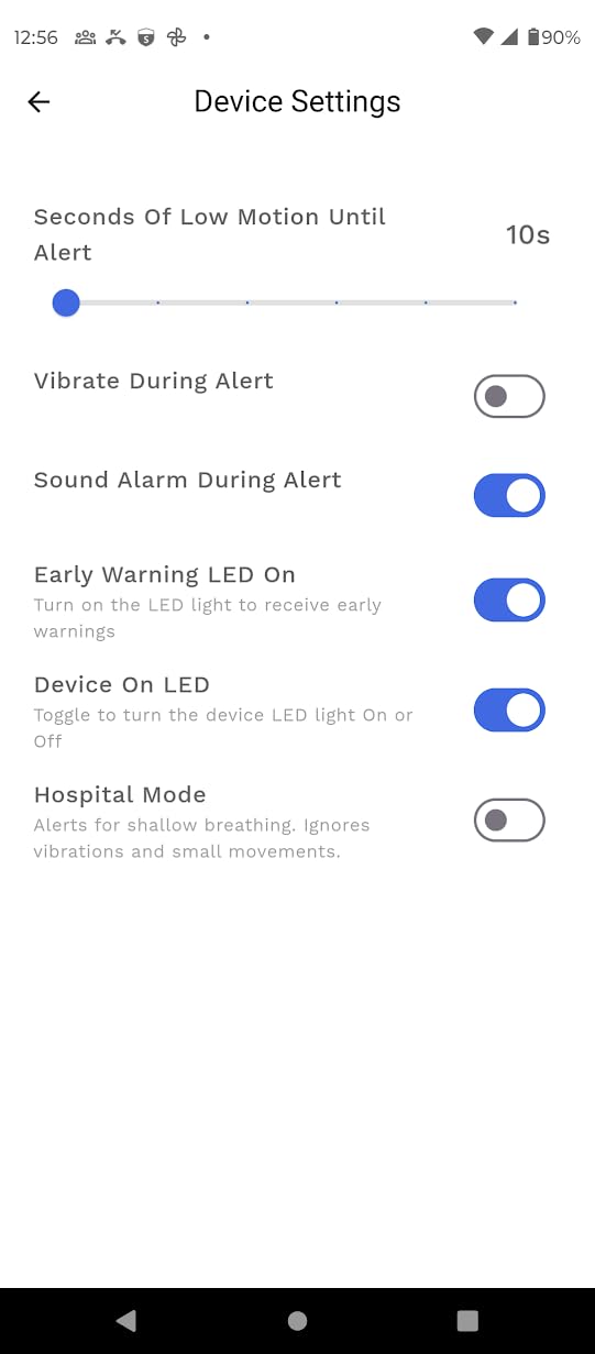 Baby Movement Monitor - Sleep Monitor with Gentle Vibration Alerts | Peace of Mind for Parents - Portable - Easy Clip-On Baby Safe Design customer photo 2