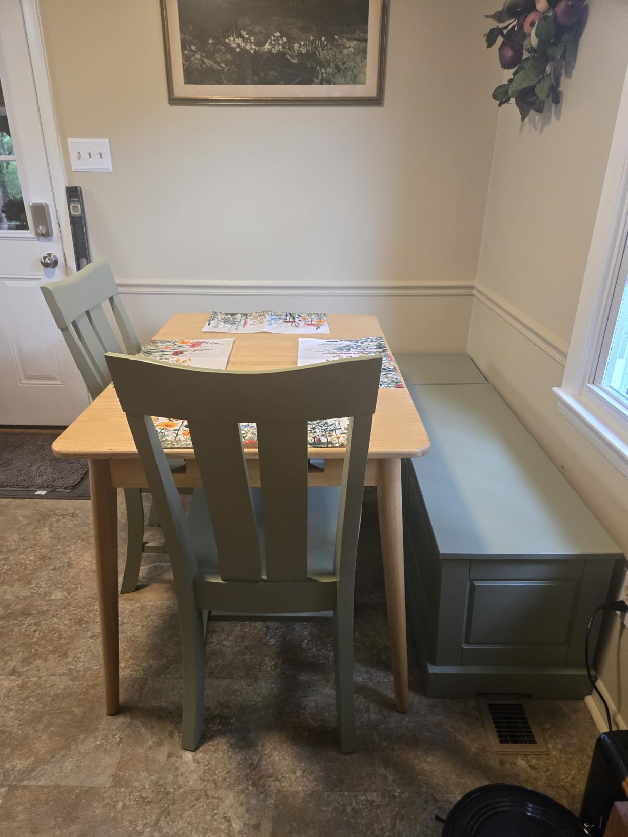 Solid Wood Extendable Dining Table for 4-8 People with Seamless Extension from 47.2 to 63 Inches, Easy Assembly, Expandable Tables for Small Spaces, Dining Room, Kitchen, Living Room, Natural customer photo 1