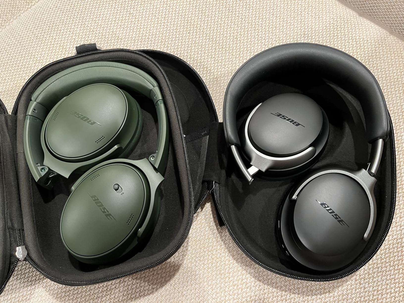 Bose QuietComfort Headphones - Wireless Bluetooth Headphones, Active Over Ear Noise Cancelling and Mic, USB-C Charging, Deep Bass, Up to 24 Hours of Playtime, Twilight Blue - Limited Edition Color customer photo 1