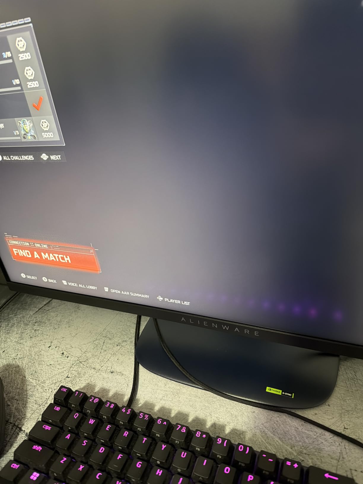Alienware 27 Gaming Monitor AW2725DM, WQHD Fast IPS, 180Hz, G-SYNC, VESA | FreeSync, 95% DCI-P3, 1.07 Billion Colors, 400 cd/m2 Brightness, 3H Anti-Glare, HDMI 2.1, DisplayPort 1.4, USB, Adjustment customer photo 1