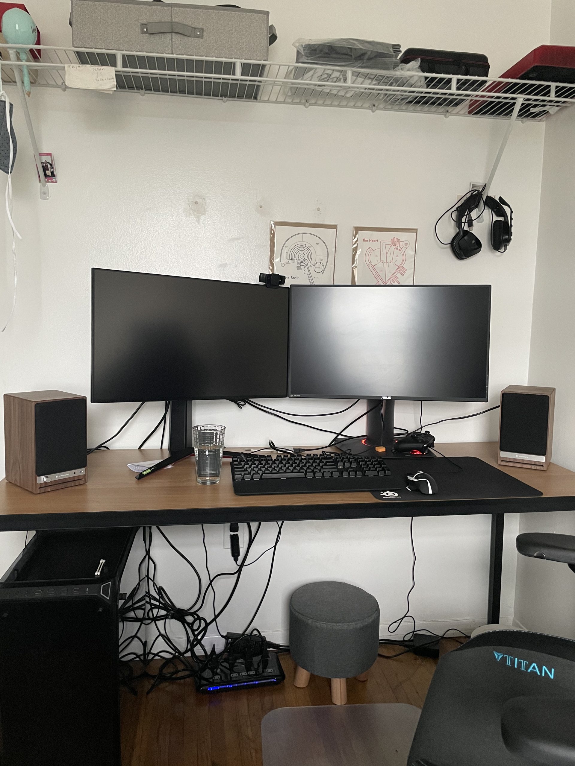 Audioengine HD4 Powered Bookshelf Speakers - Bluetooth 5.3 aptX Adaptive, 24-Bit DAC, White customer photo 1
