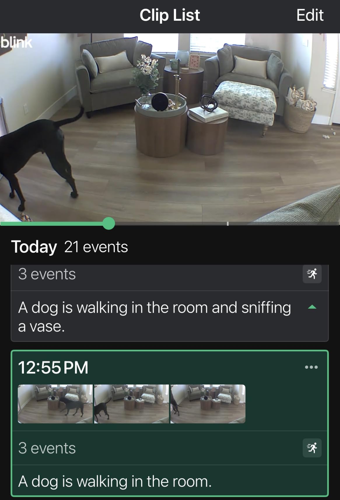 Blink Mini 2K+ (newest model) - Plug-in Home & Pet Indoor Security Camera customer photo 1