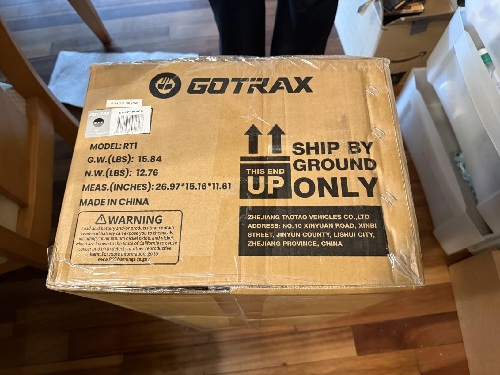 Gotrax RT1 Ride on Toys for Toddlers 1.5-4, Safe 12V Lead-acid Battery up to 80 Minutes, Forward/Reverse 2 Gears, Max 1.5MPH Speed&8