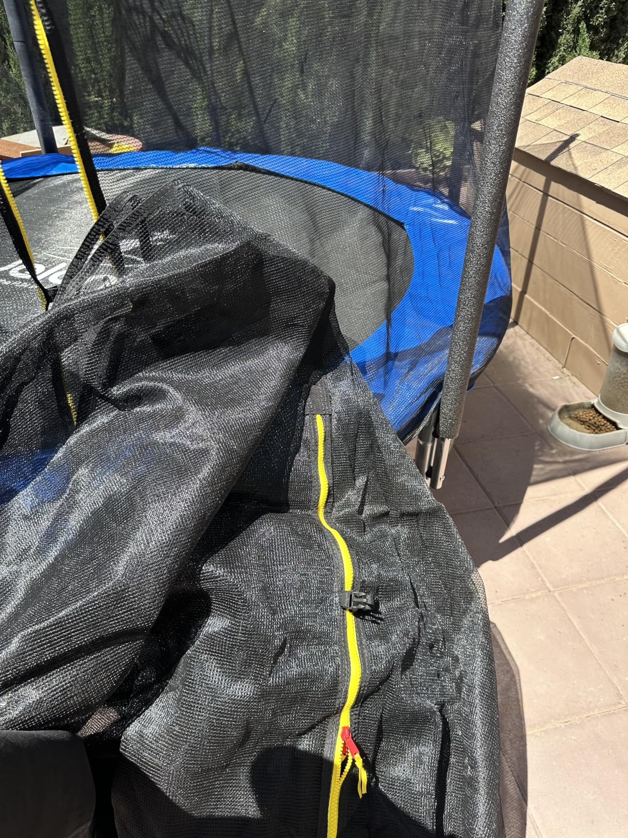 JELENS Trampoline 8FT 10FT 12FT 14FT 15FT, Outdoor Trampolines with Enclosure Net, Recreational Anti-Rust Trampolines for Kids and Adults, ASTM Approved customer photo 1