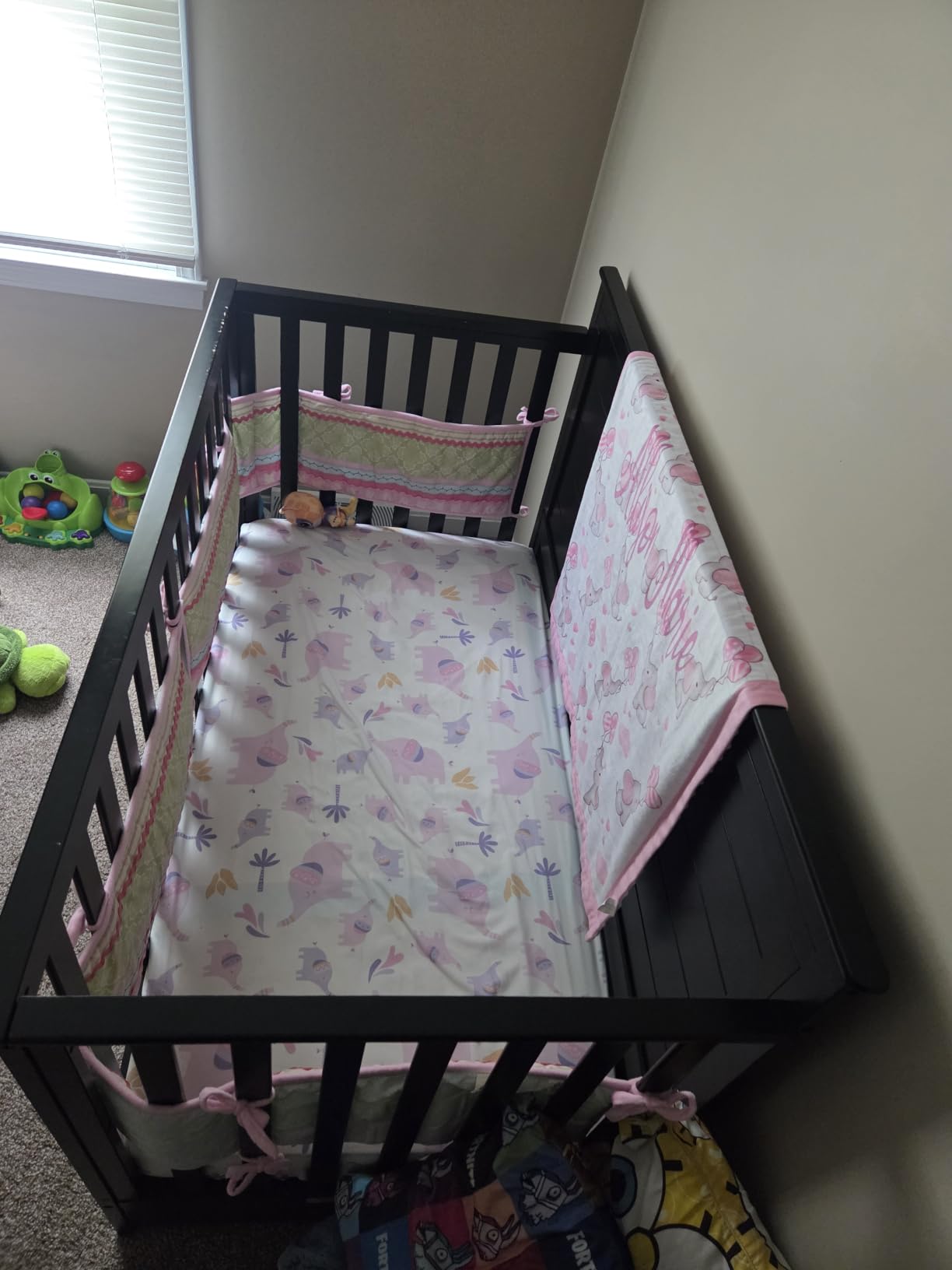 Graco Tristan 5-in-1 Convertible Crib with Drawer, Hazelnut | GREENGUARD Gold Certified, Fits Standard Crib Mattress, Premium Handle, Converts to Toddler Bed, Daybed, and Full-Size Bed customer photo 2