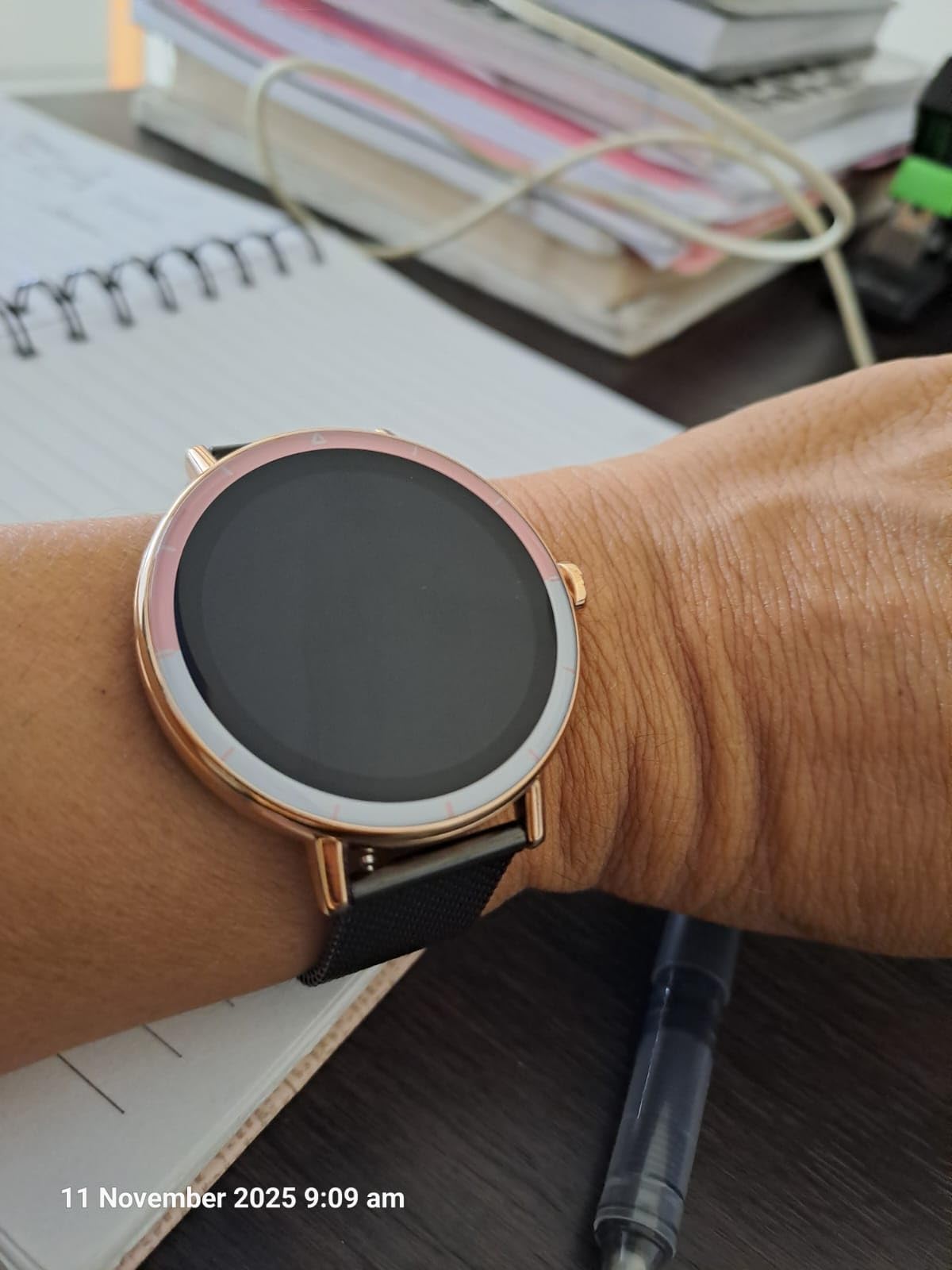 Smart Watches for Women Android/iphone, Fitness Tracker with Calls&Answer | IP68 Waterproof/Activity Pedometer/ Heart Rate/SpO2 Monitor/100+ Sports Model, Two Bands customer photo 2