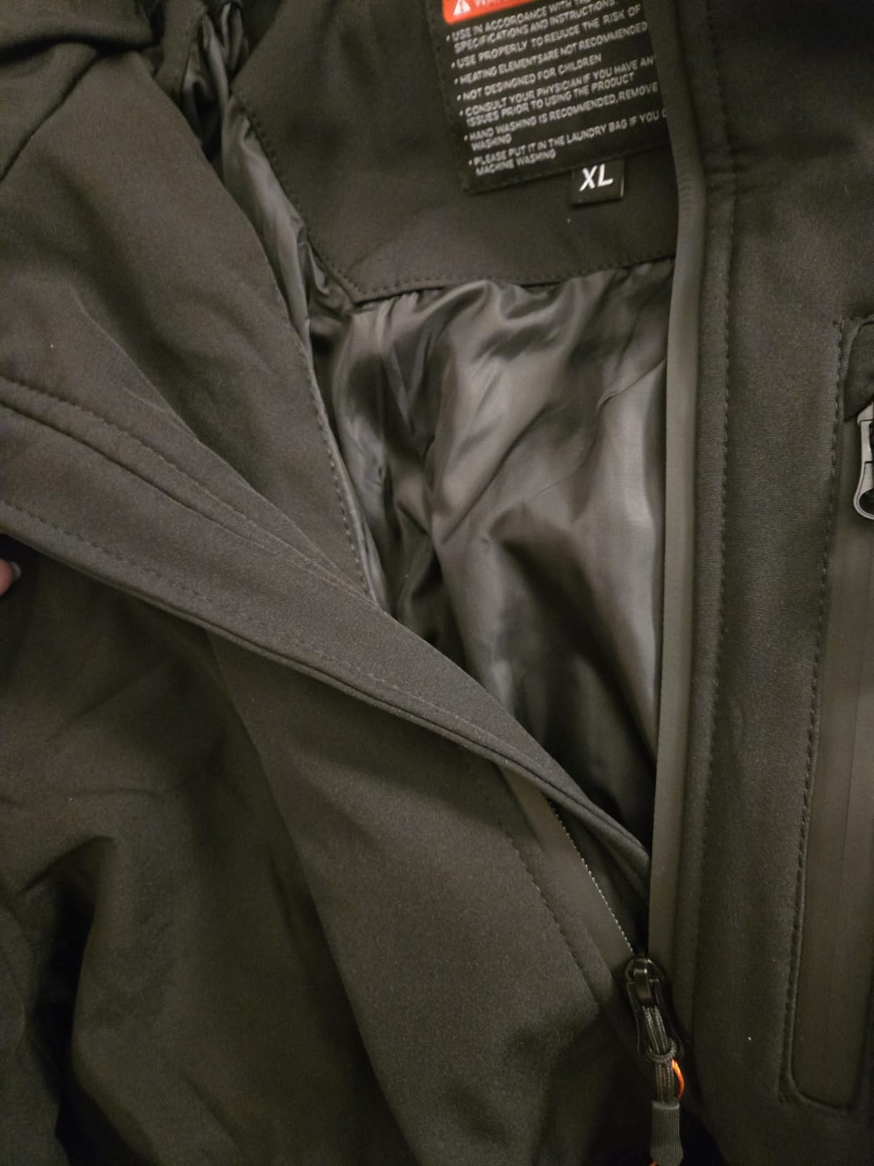 Heated Jacket for Men with Rechargeable Pack Included, Winter Outdoor Windproof Soft Shell Heating Jackets Coat customer photo 1
