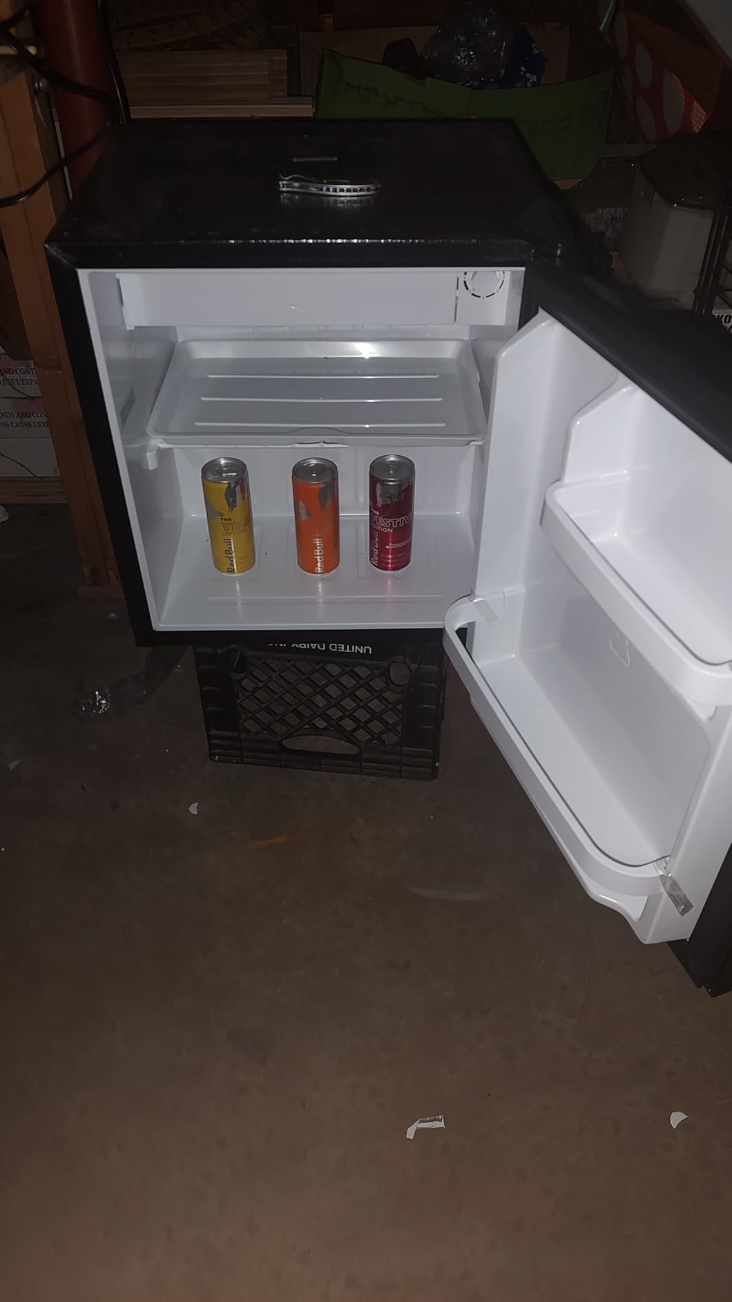 Electactic 1.7 Cu.ft Mini Fridge, Compact Refrigerator, Single Reversible Door, Ultra Quiet, Energy Efficient for Office, Dorm, Bedroom, Apartment, Silver customer photo 2