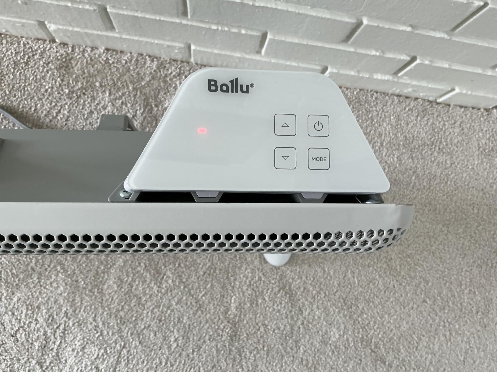 Ballu Convection Panel Space Heater for Large Room,Smart Quiet Heater with Programmable Thermostat,WiFi App Control,Inverter Energy Efficient for Indoor Use,Compatible with Alexa,White customer photo 2