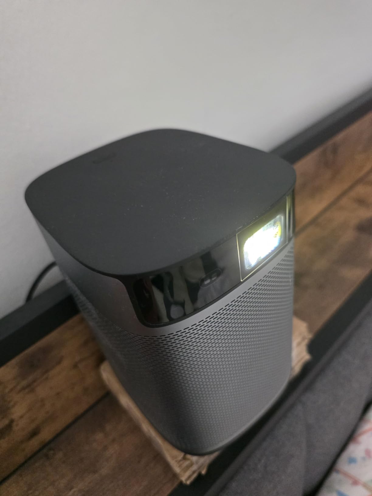 XGIMI MoGo 2 Pro 1080P Portable Projector, Supports 4K, Auto Focus, 430 ISO Lumens, Google TV with Licensed Netflix customer photo 1