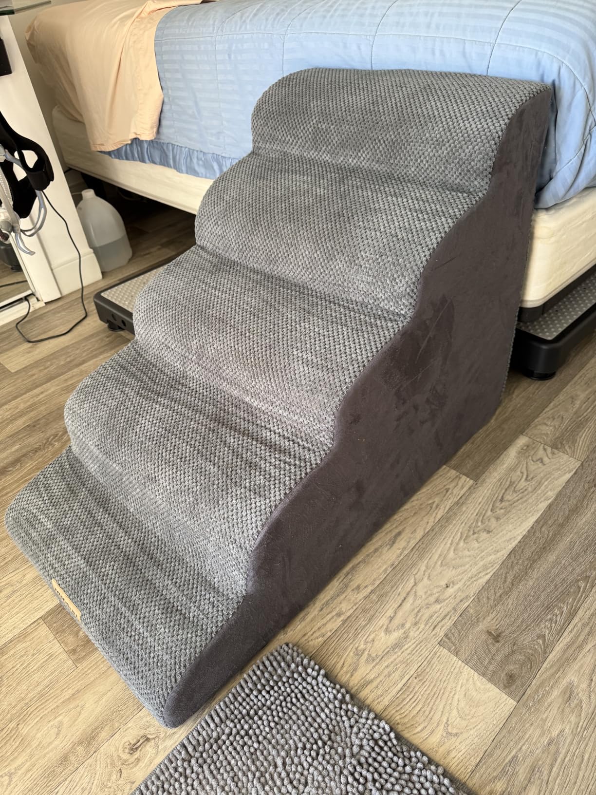 Extra Wide Dog Stairs for Large Dogs Up to 80lbs, 25