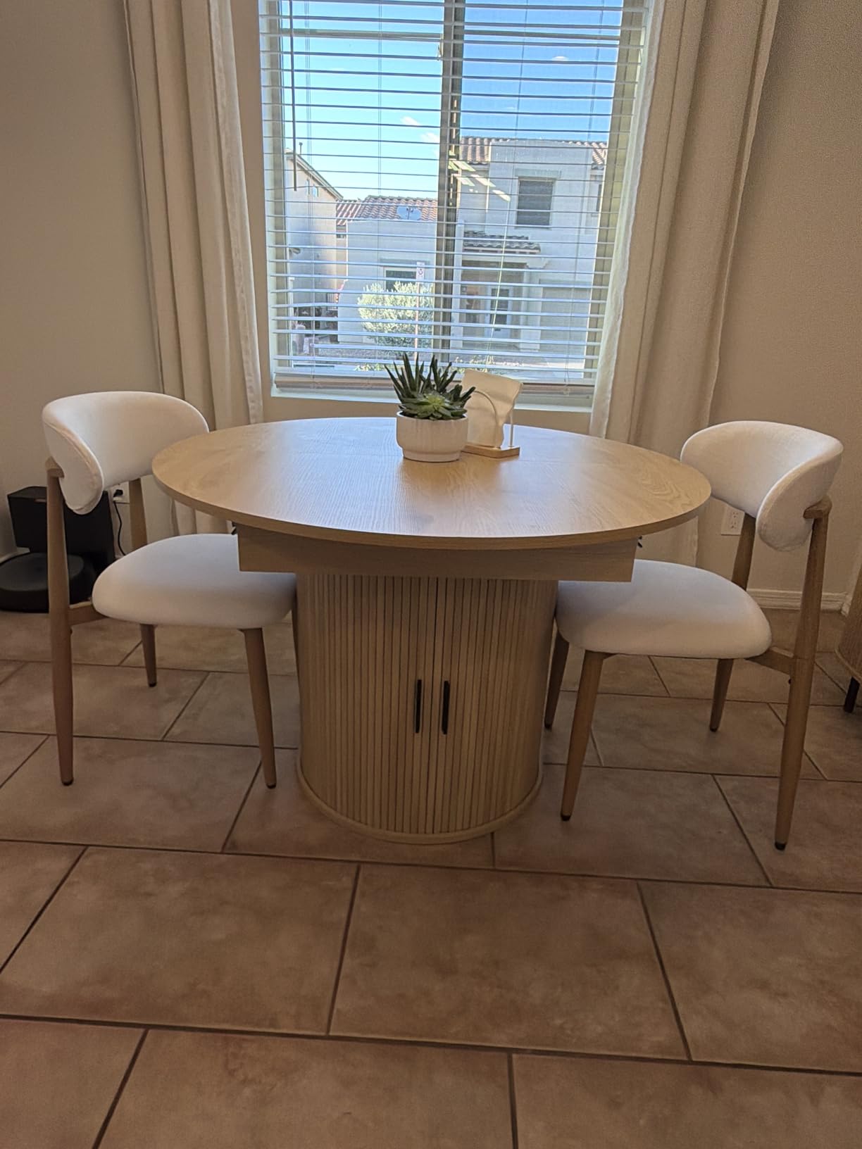 Vipbear Extendable Dining Table 43-59