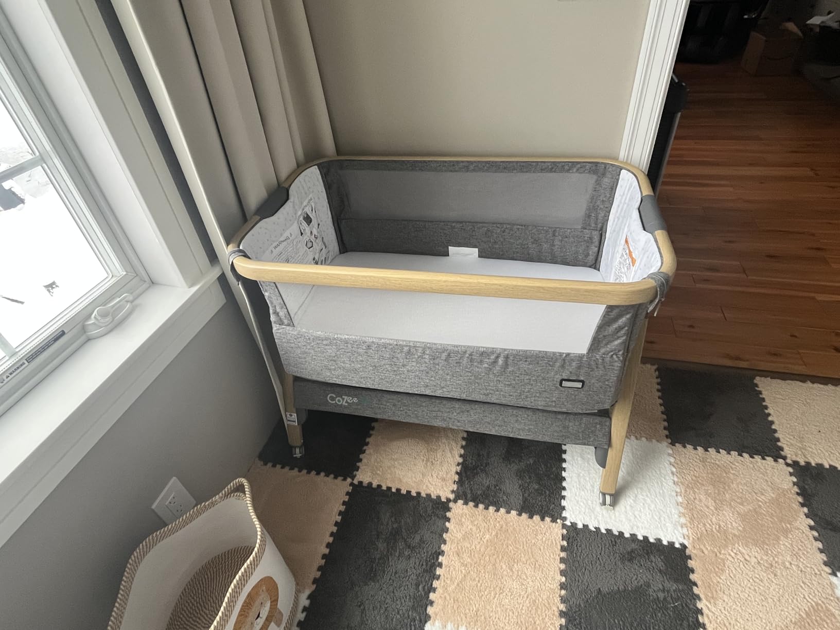 Tutti Bambini CoZee Go 3-in-1 Foldable Baby Playpen, Portable Bassinet & Travel Crib with Mattress Included customer photo 1