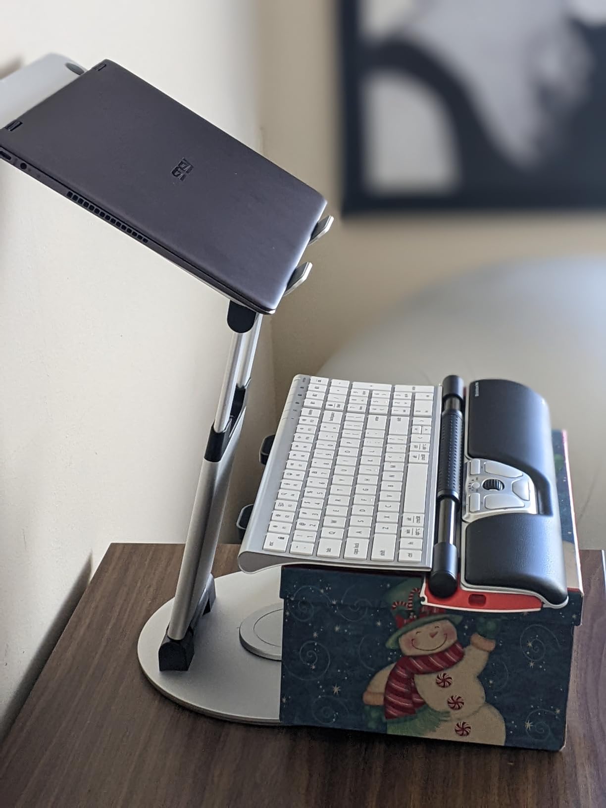 360° Rotating Laptop Stand for Desk fit 10-17