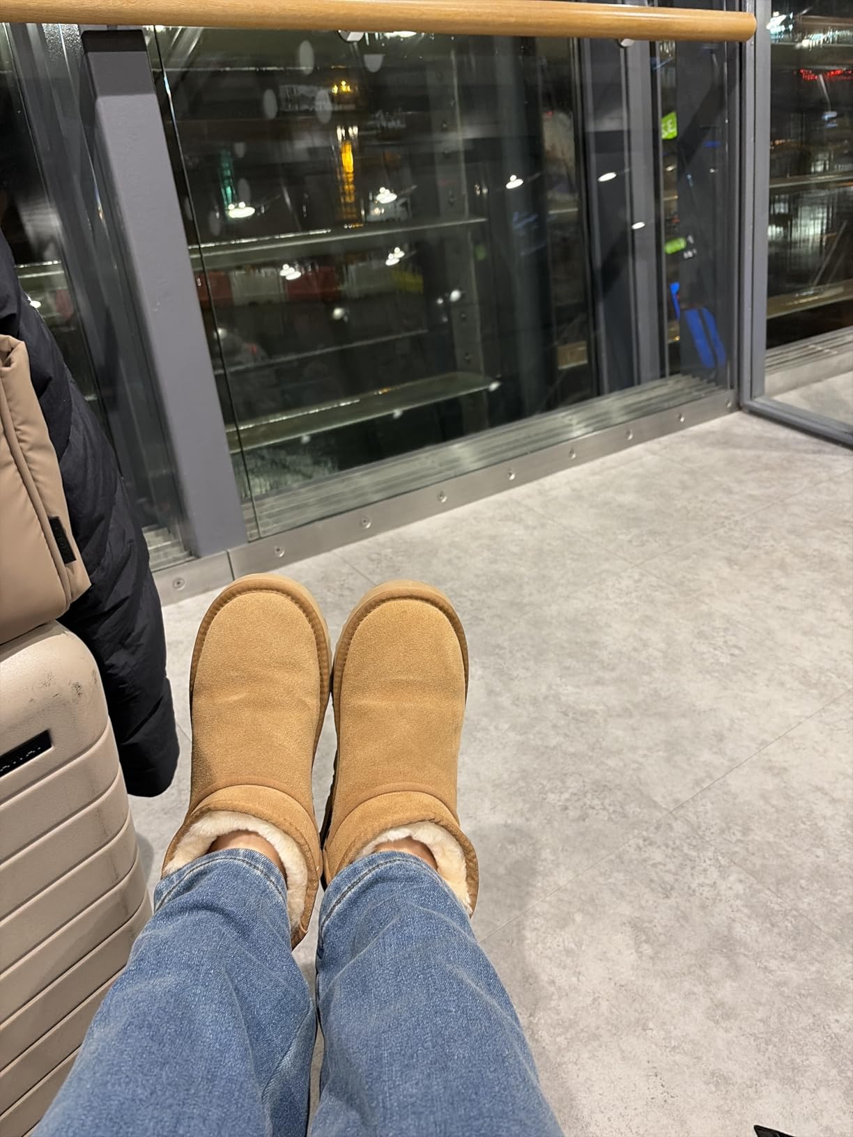 100% Australian Sheepskin Mini Boots with Arch Support Options - Warm Down to -22F (-30C) customer photo 2