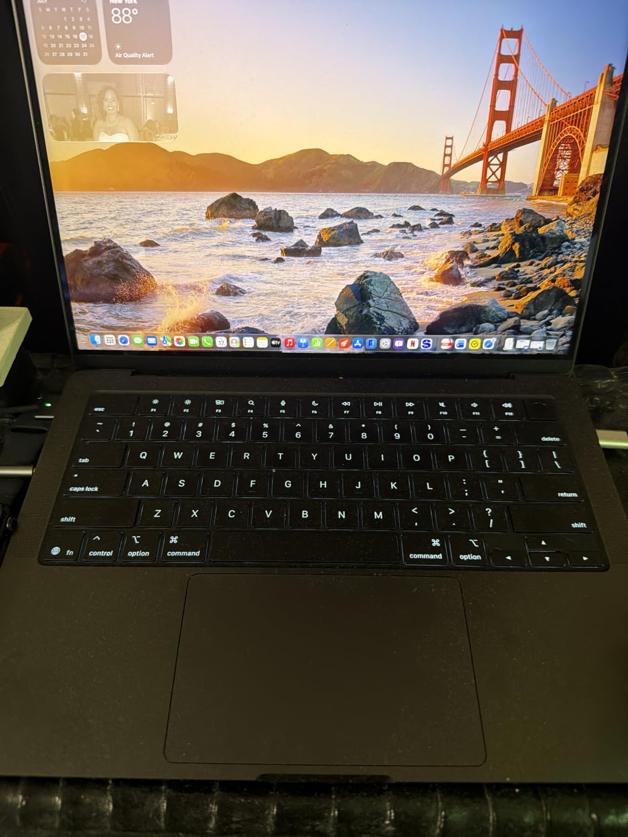 Apple 2025 MacBook Pro Laptop with Apple M5 chip with 10-core CPU and 10-core GPU: Built for AI, 14.2-inch Liquid Retina XDR Display, 16GB Unified Memory, 1TB SSD Storage; Space Black customer photo 2