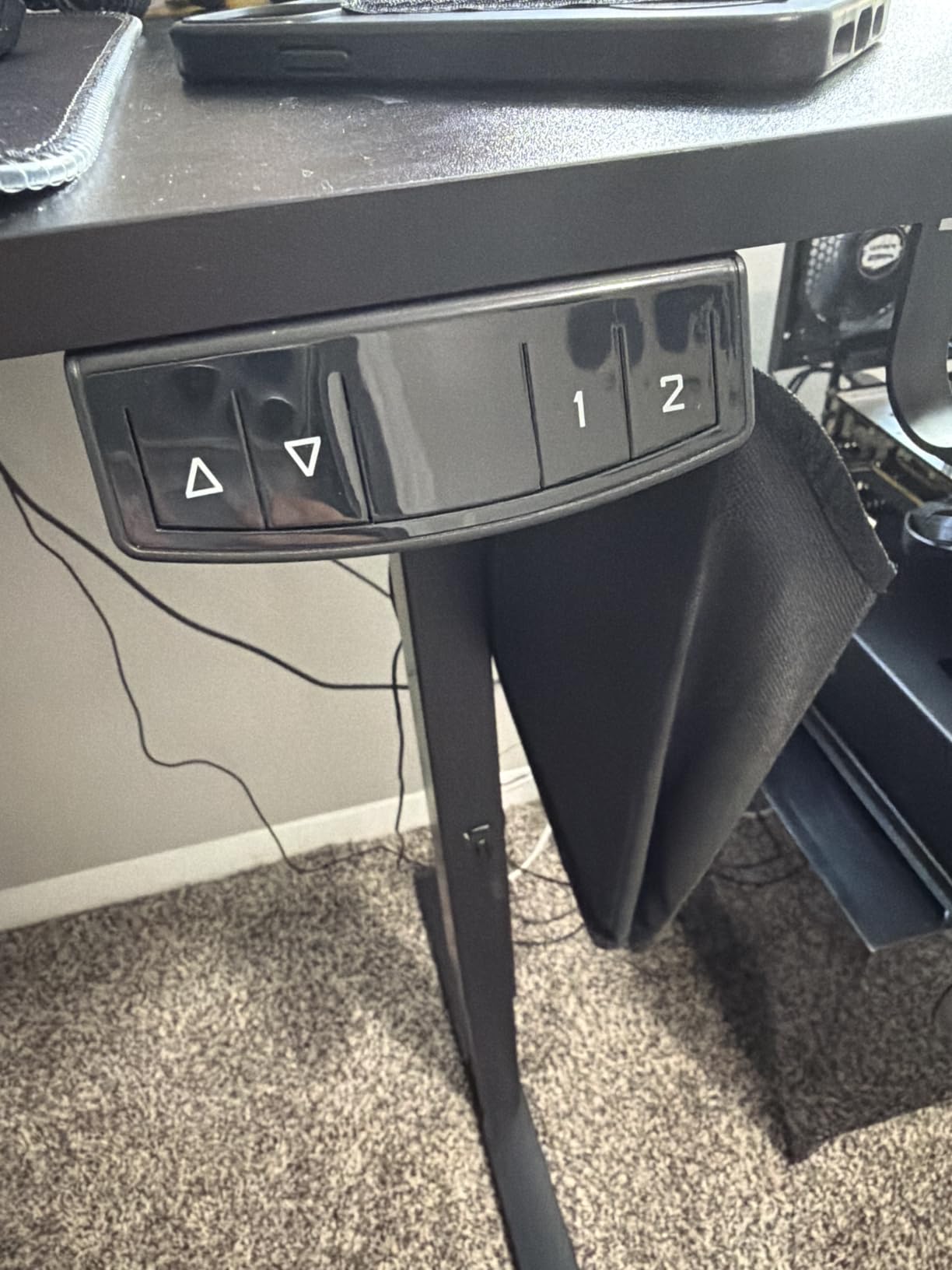 Korfile L Shaped Electric Standing Desk, 63
