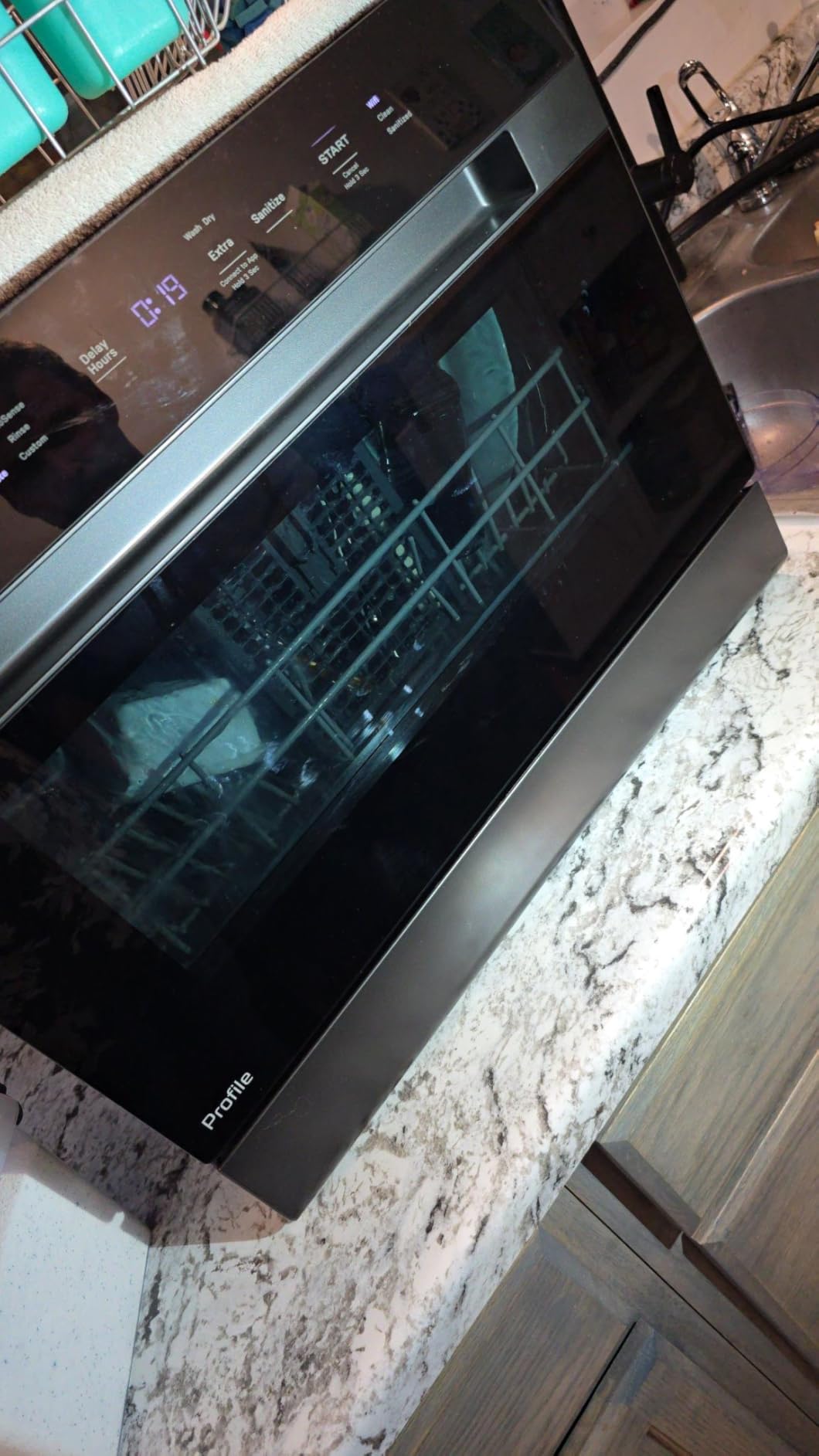 GE Profile Countertop Dishwasher, Energy Star, 6 place settings, 6 wash cycles, WiFi Connected, with Built-In Capabilities customer photo 2