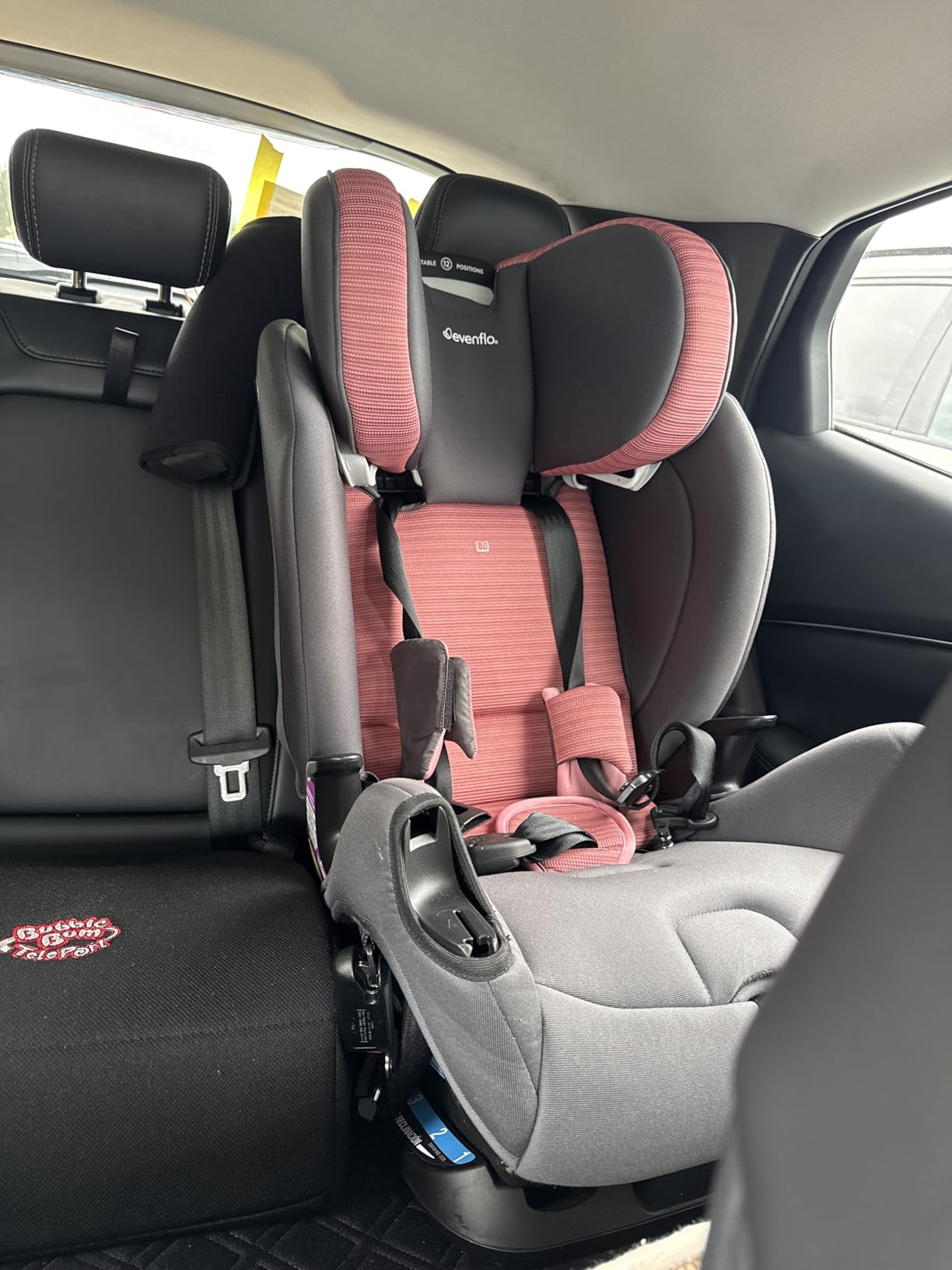 Evenflo All4Stages Slim 4-in-1 Convertible Car Seat (Tybee Black) customer photo 2