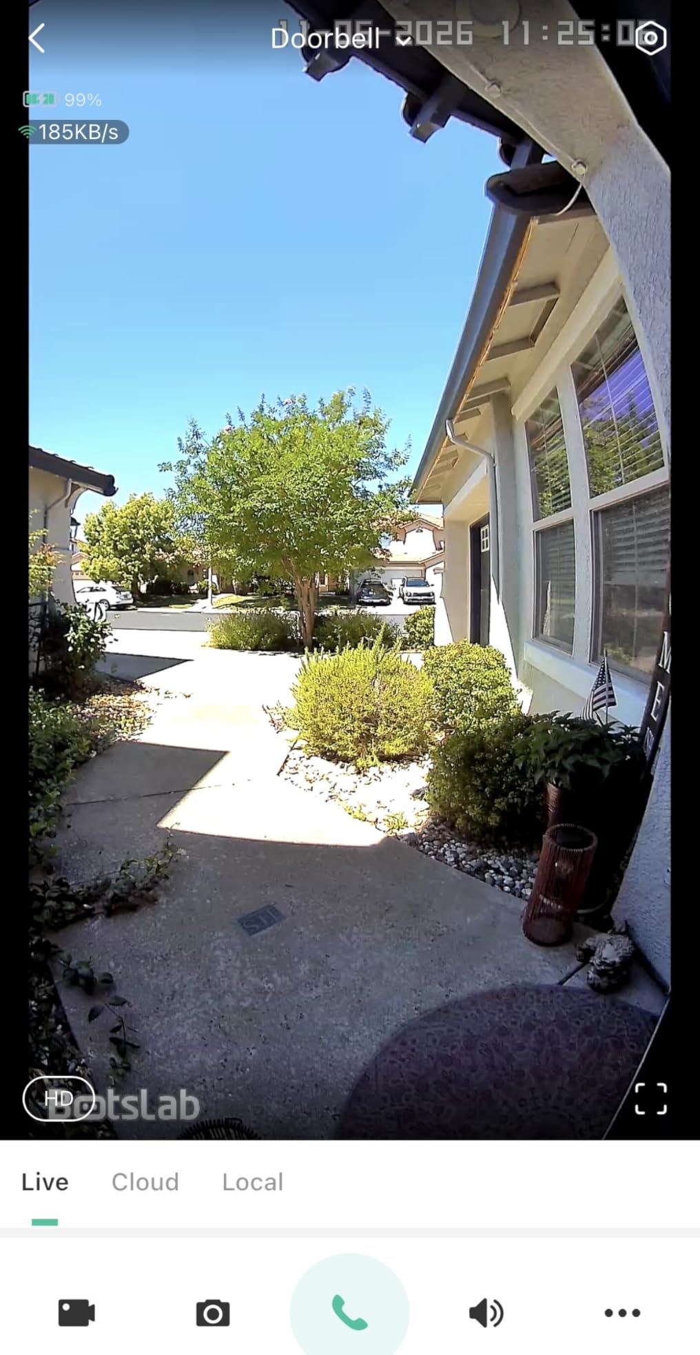 BOTSLAB Solar Powered Doorbell Camera Wireless, No Subscription Required, 2K Video Doorbell with Head-to-Toe View, Package Detection, Human Detection, 2-Way Audio, Easy Installation, 2.4GHz WiFi Only customer photo 2