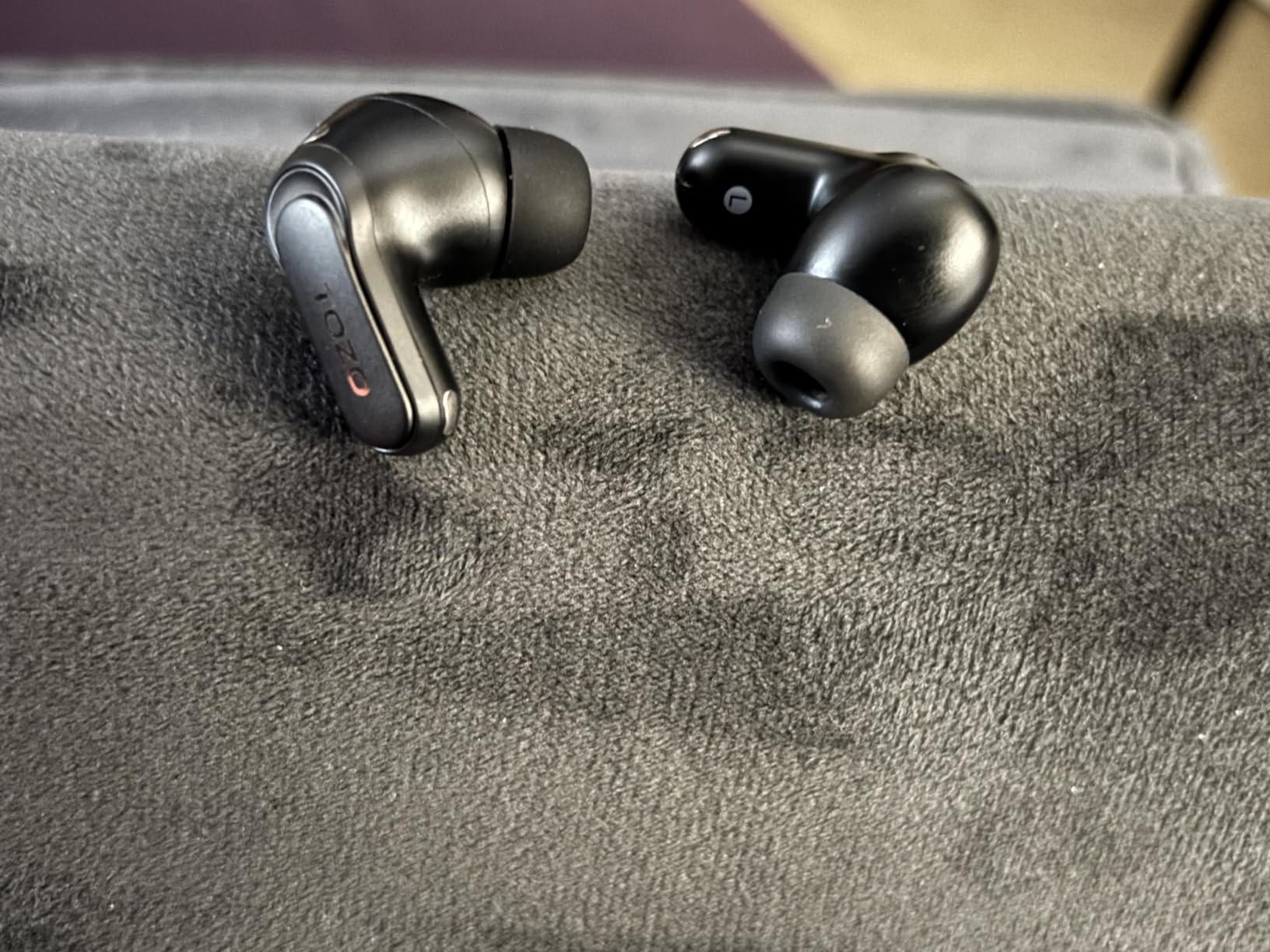 TOZO NC20 Pro Active Noise Cancelling Wireless Earbuds with Smart Touch Screen, LDAC Hi-Res Audio, Stereo Bass, 6 Mics AI Call Ear Buds, 80H Playtime, IPX8 Waterproof, 32 EQ via App, Wireless Charging customer photo 1