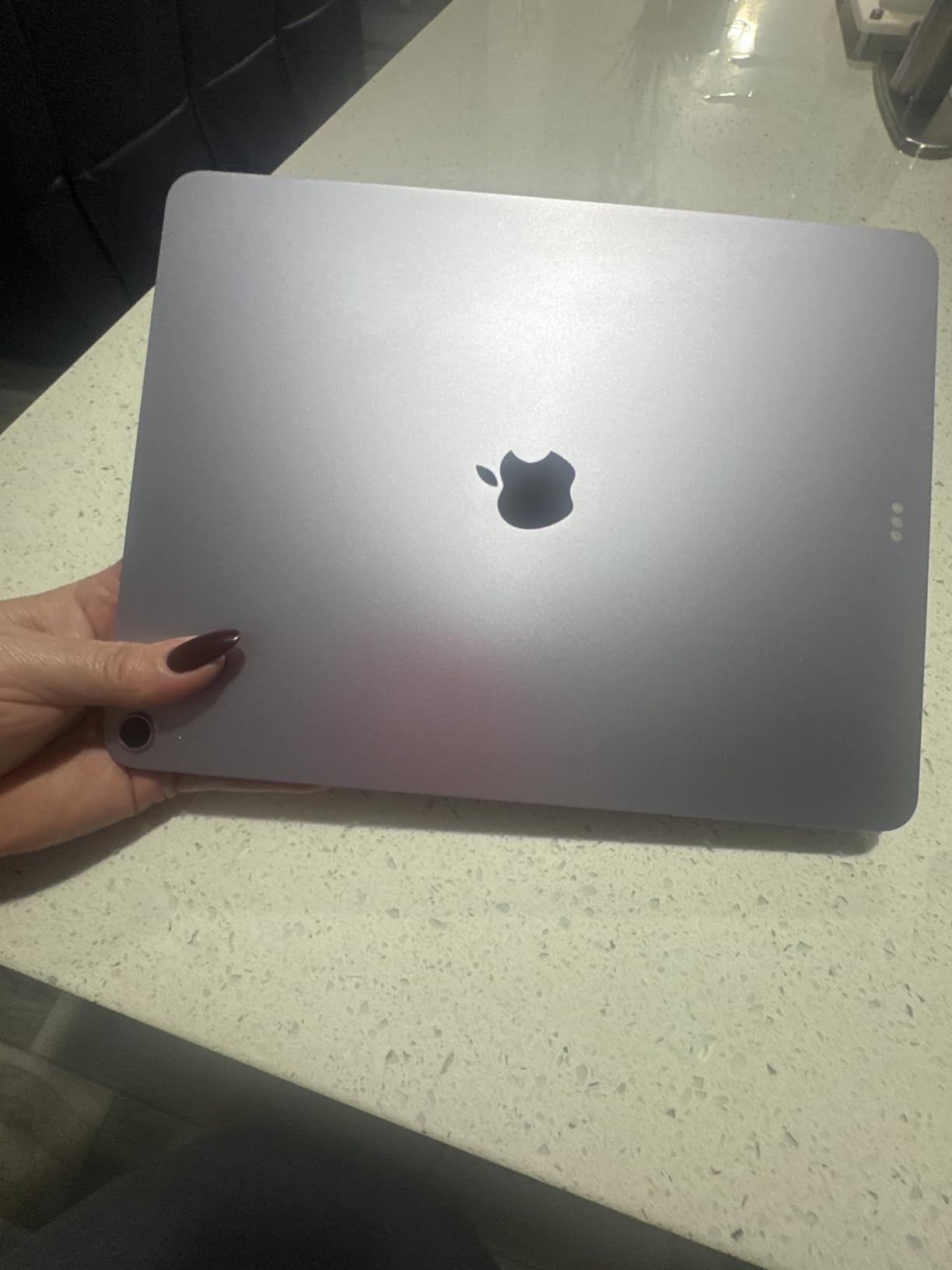 iPad Air 13-inch (M4): Liquid Retina Display, 128GB, 12MP Front/Back Camera, Wi-Fi 7 with Apple N1, Touch ID, All-Day Battery Life - Blue customer photo 1