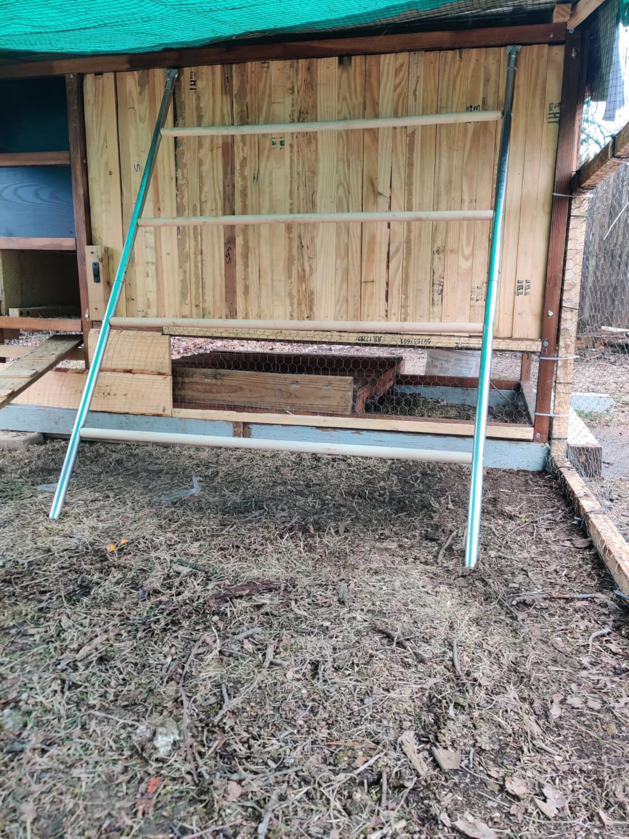 Large Chicken Coop,Metal Chicken Run for Yard with Feeding Door, 13x10x6.6FT Walk-in Chicken Pen for 10-20 Chickens,Outdoor Poultry Cage with Anti-UV Cover,Rabbit Duck House customer photo 2