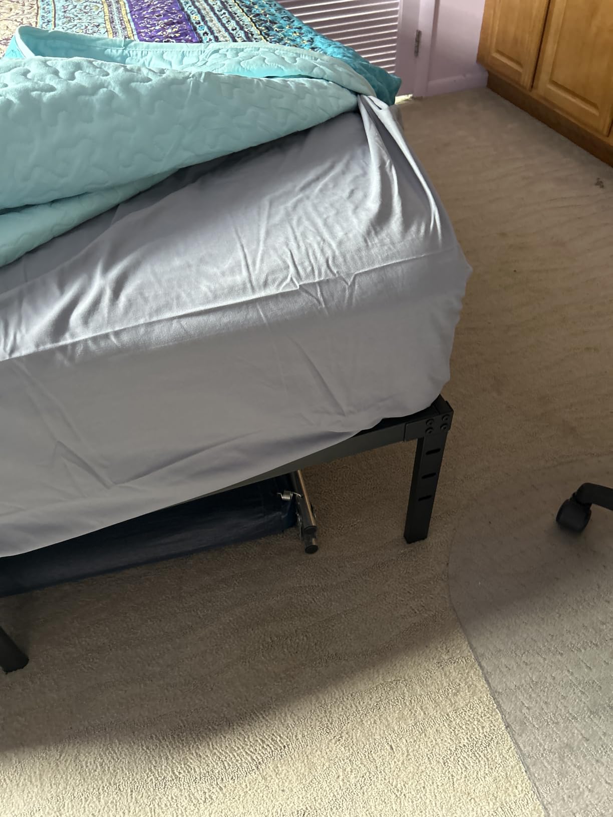 Queen Hybrid Mattress 12 Inch in a Box, Cooling Gel Memory Foam & Pocket Springs, Medium Firm, Pressure Relief & Motion Isolation, Extra Edge Support, Fiberglass Free, All Sleep Positions, Pillow Top customer photo 1