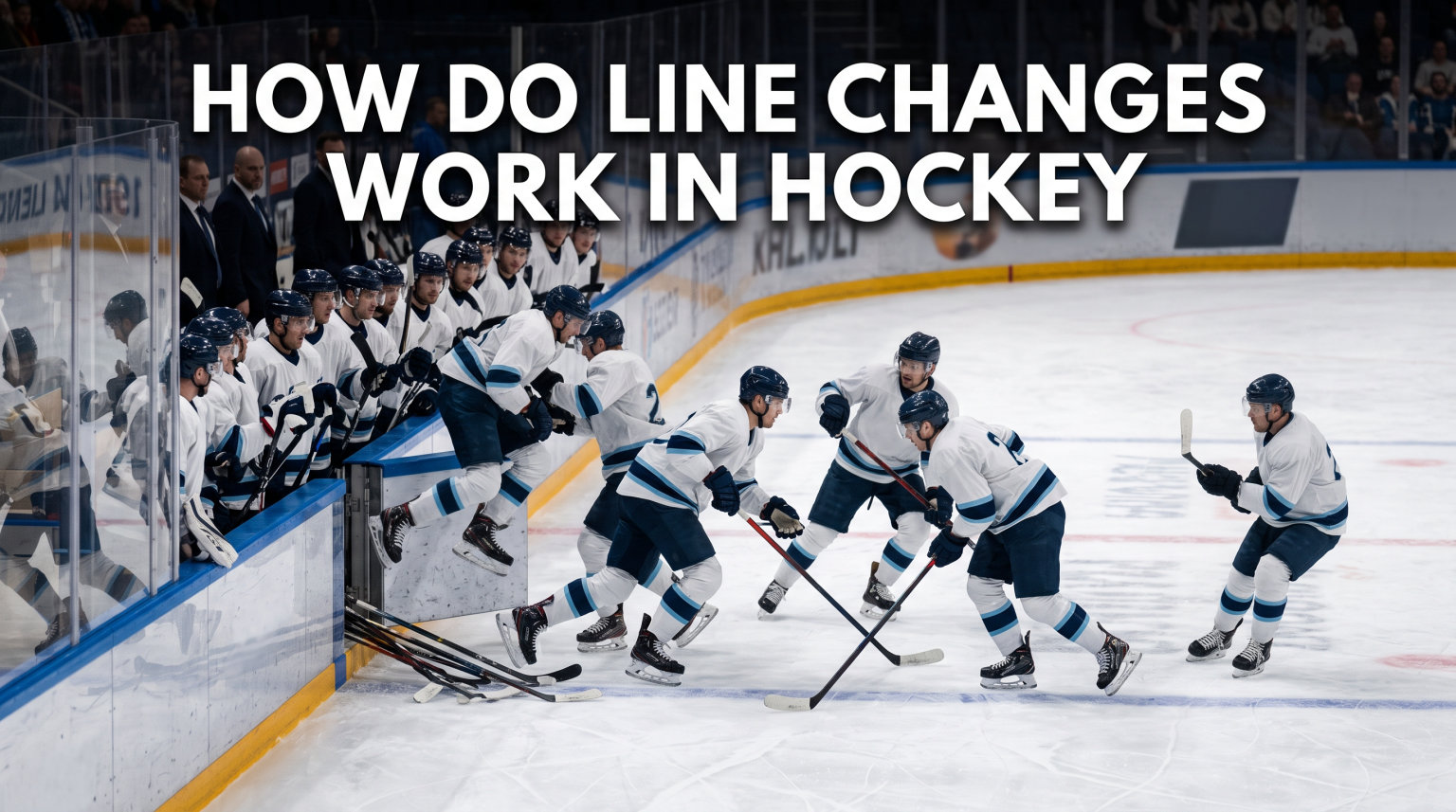 how do line changes work in hockey
