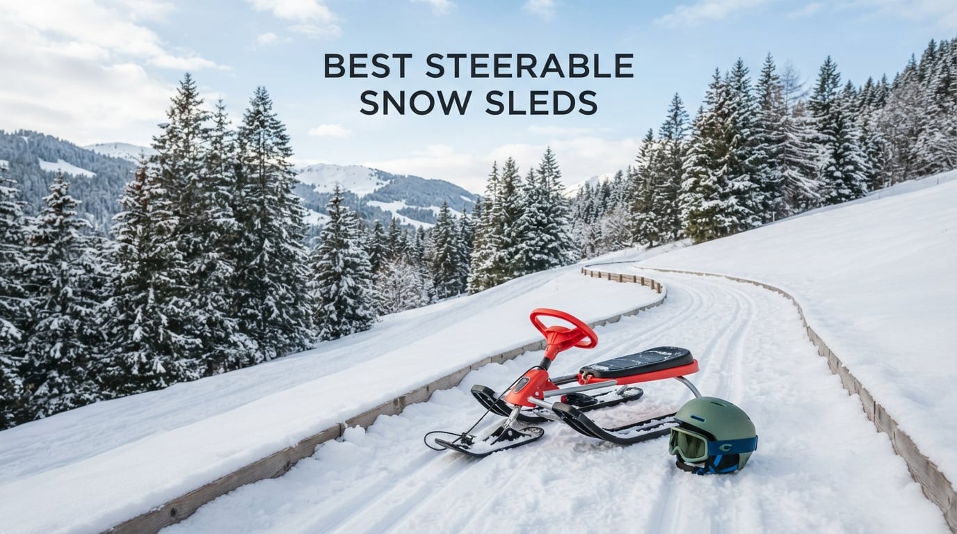 best steerable snow sleds