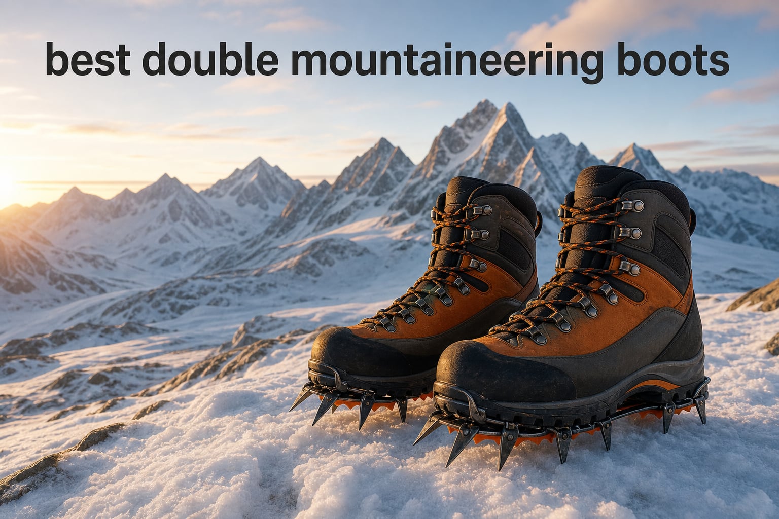 best double mountaineering boots