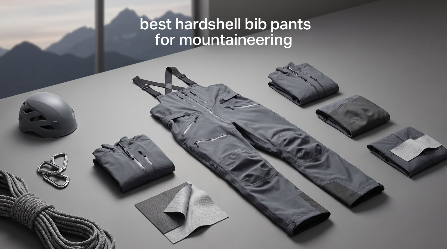 best hardshell bib pants for mountaineering