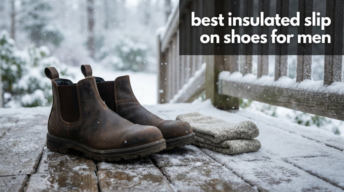best insulated slip on shoes for men
