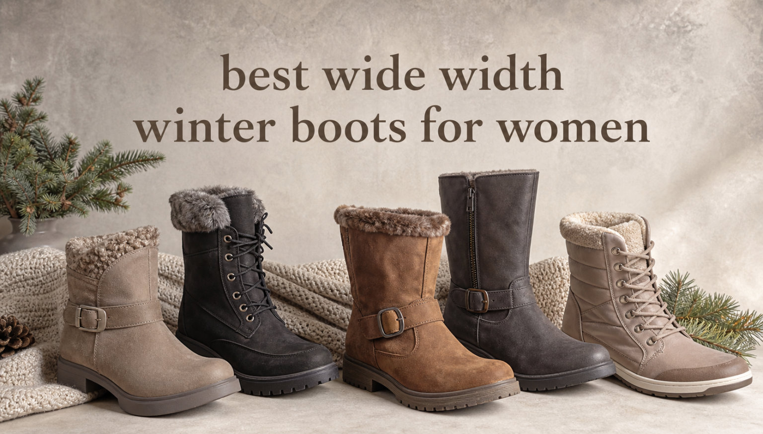 best wide width winter boots for women