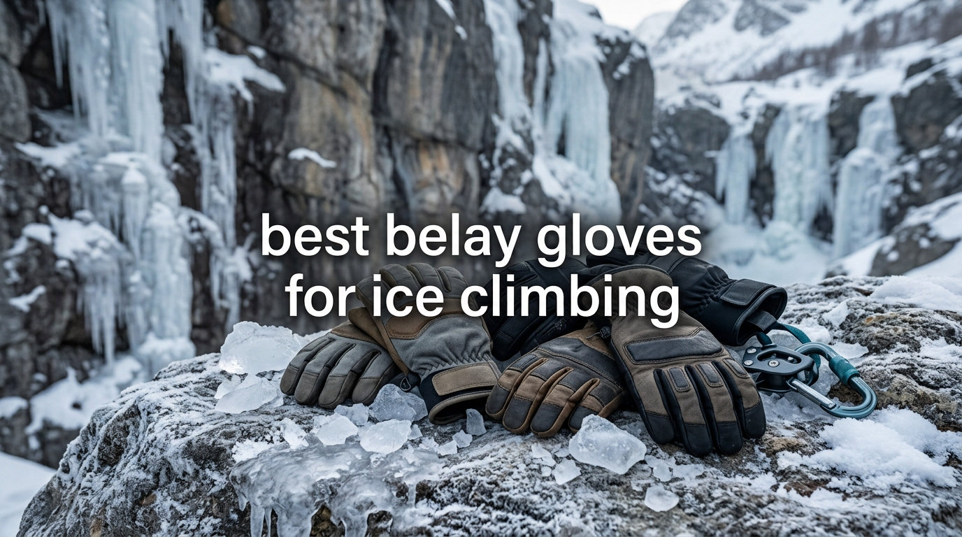 best belay gloves for ice climbing