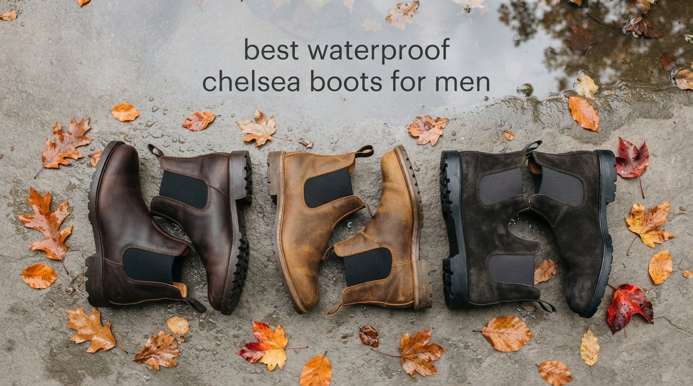 best waterproof chelsea boots for men