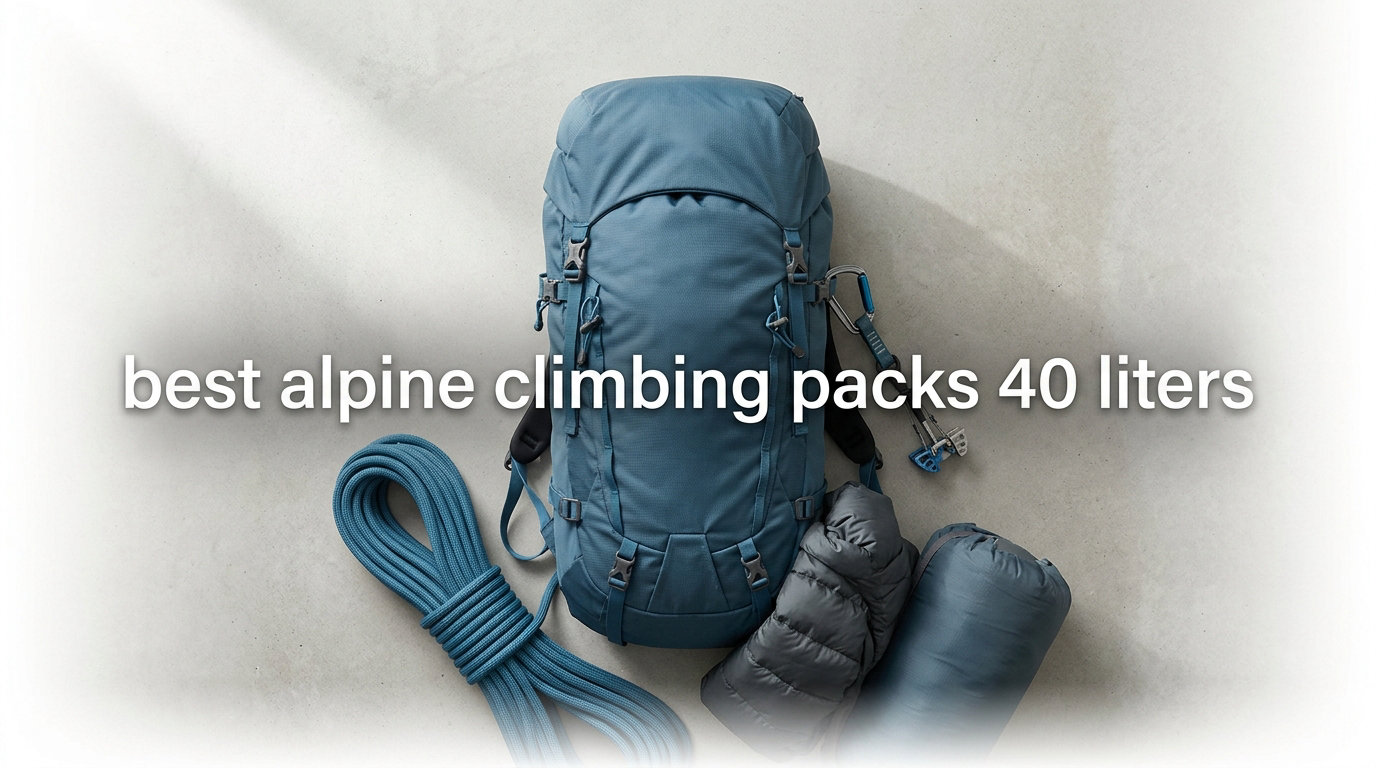 best alpine climbing packs 40 liters