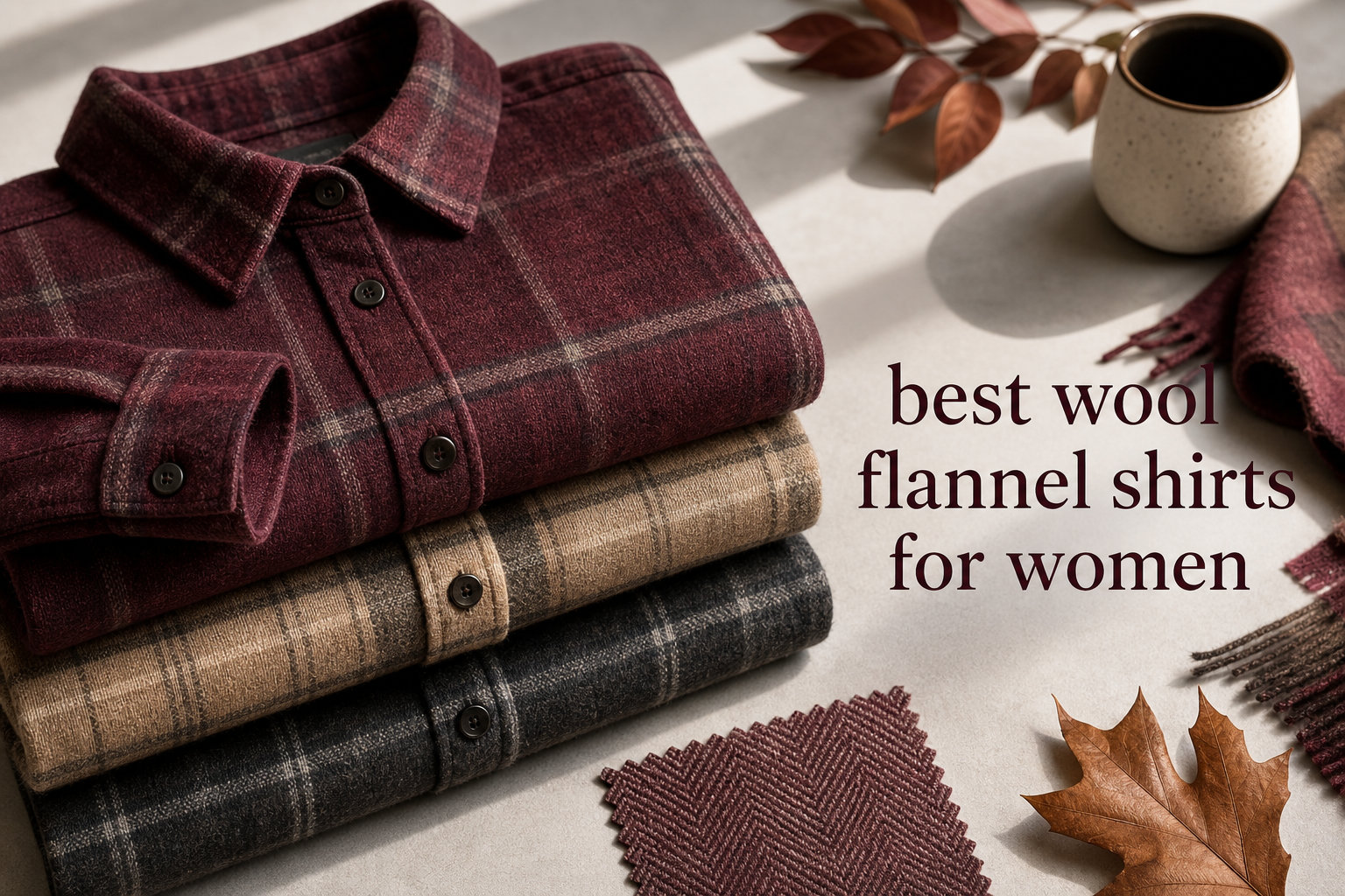 best wool flannel shirts for women